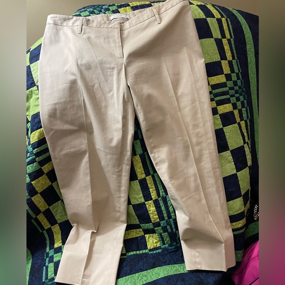 PRADA beige l dress pants IT 44 (Med) check measurements EUC - Picture 6 of 8
